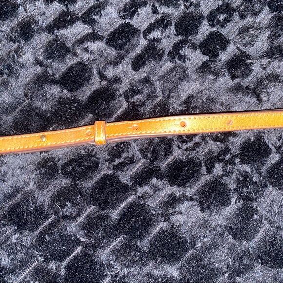 LAUREN RALPH LAUREN 1 Faux-Straw Medium Nicki Crossbody Bag - Gently Used - Picture 6 of 6